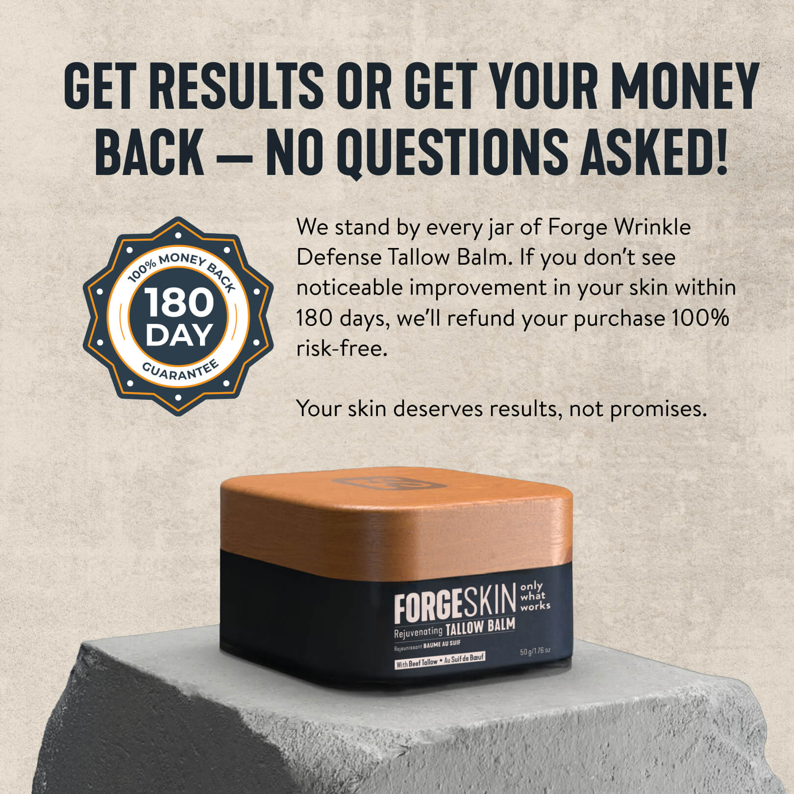 Forge Wrinkle Defense Tallow Balm - Image 6